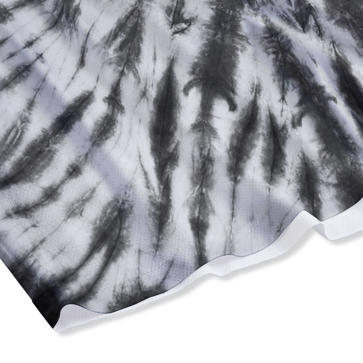 Tattersall Dark Blue Print Pattern Mesh Shorts