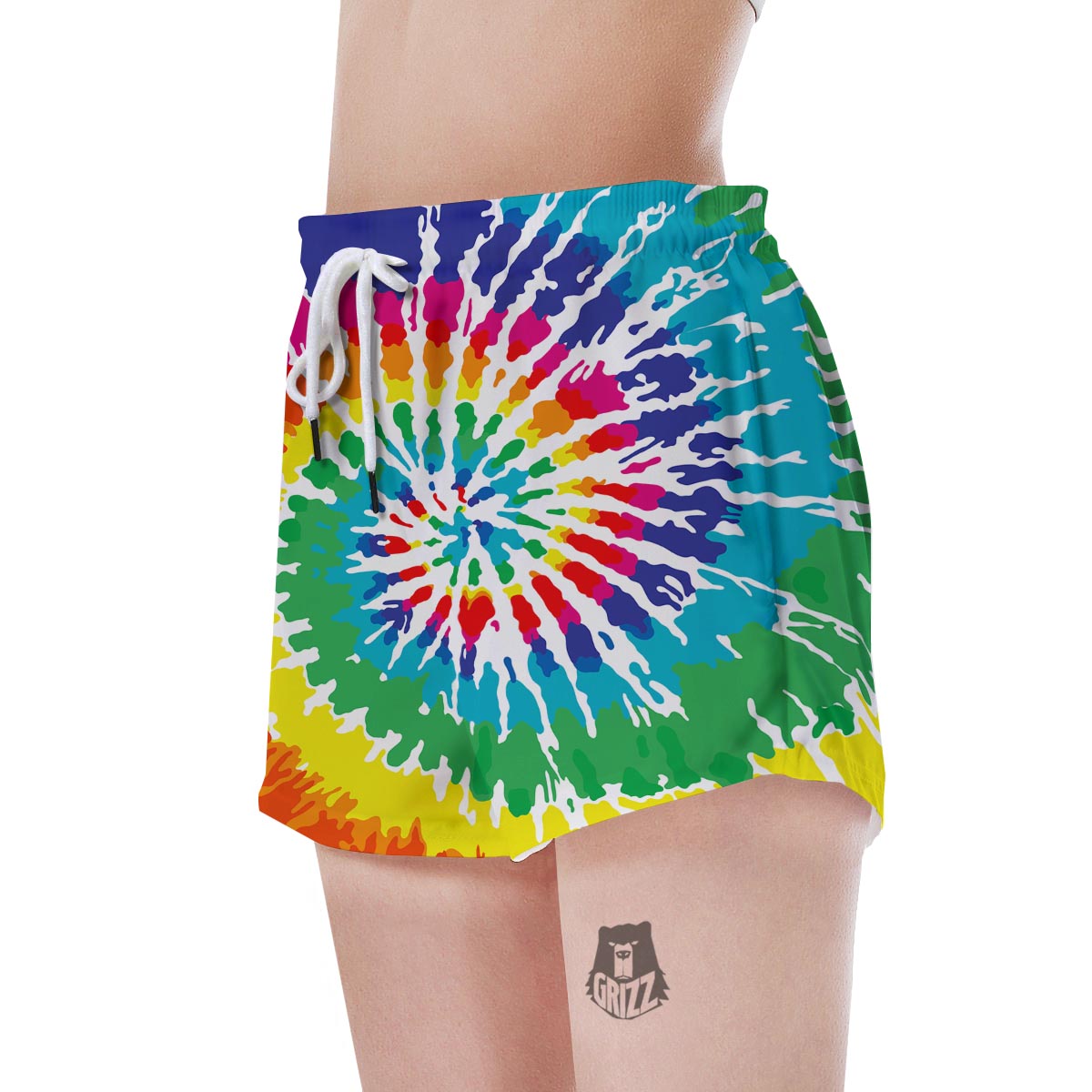 Tie Dye Women's Shorts-grizzshop