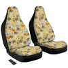 Tiger And Asian Elephant Print Car Seat Covers-grizzshop