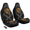 Tiger And Crossed Swords Print Car Seat Covers-grizzshop