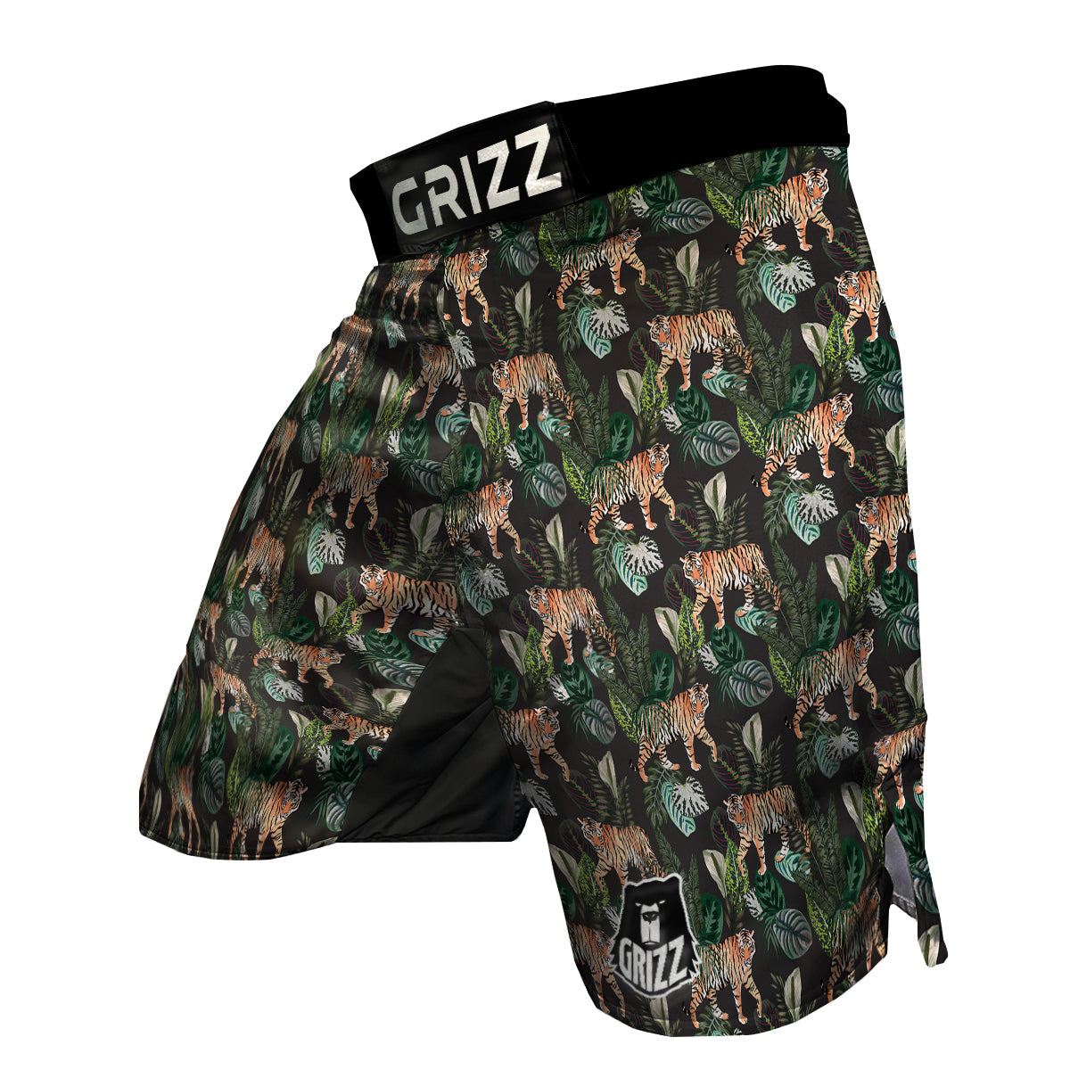 Tiger Exotic Tropical MMA Shorts-grizzshop