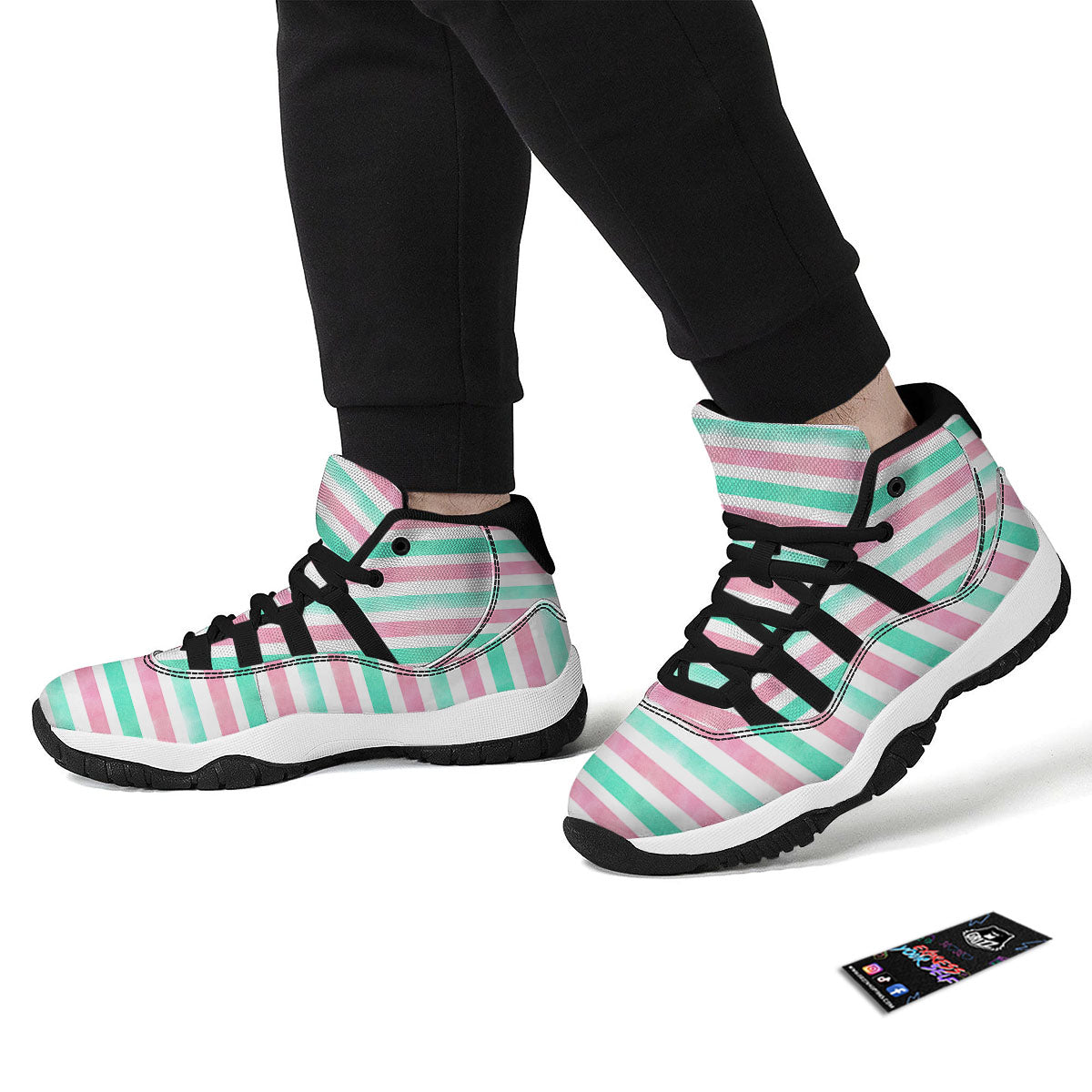 Tiger Flower And Print Pattern Black Bball Shoes-grizzshop