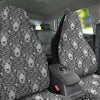 Tiger Head Striped Print Pattern Car Seat Covers-grizzshop