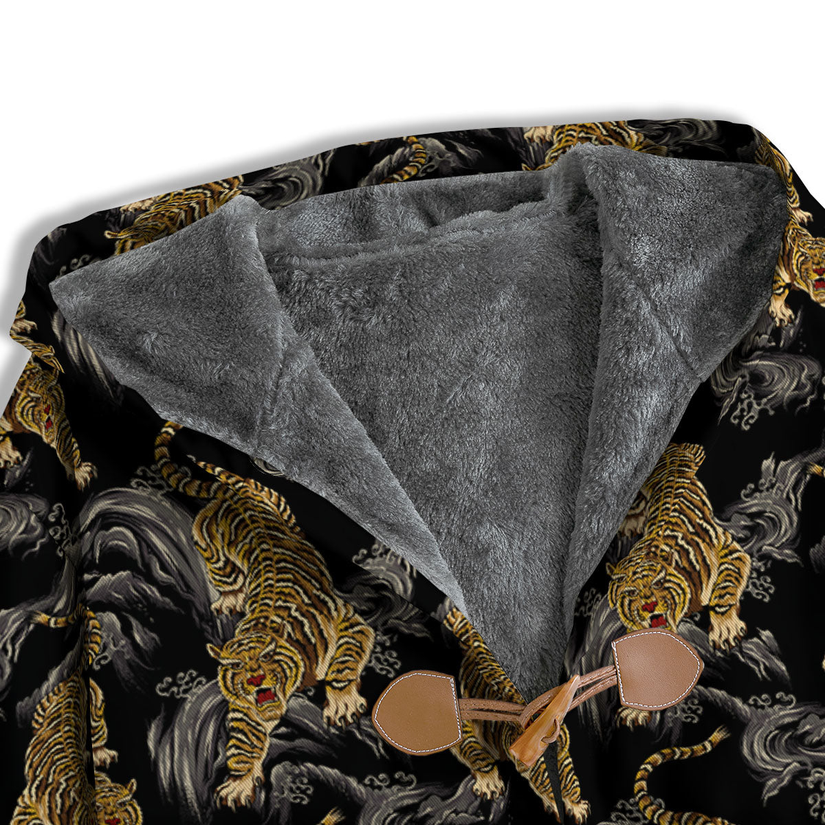 Tiger Japanese Print Pattern Men's Windbreaker Jacket-grizzshop