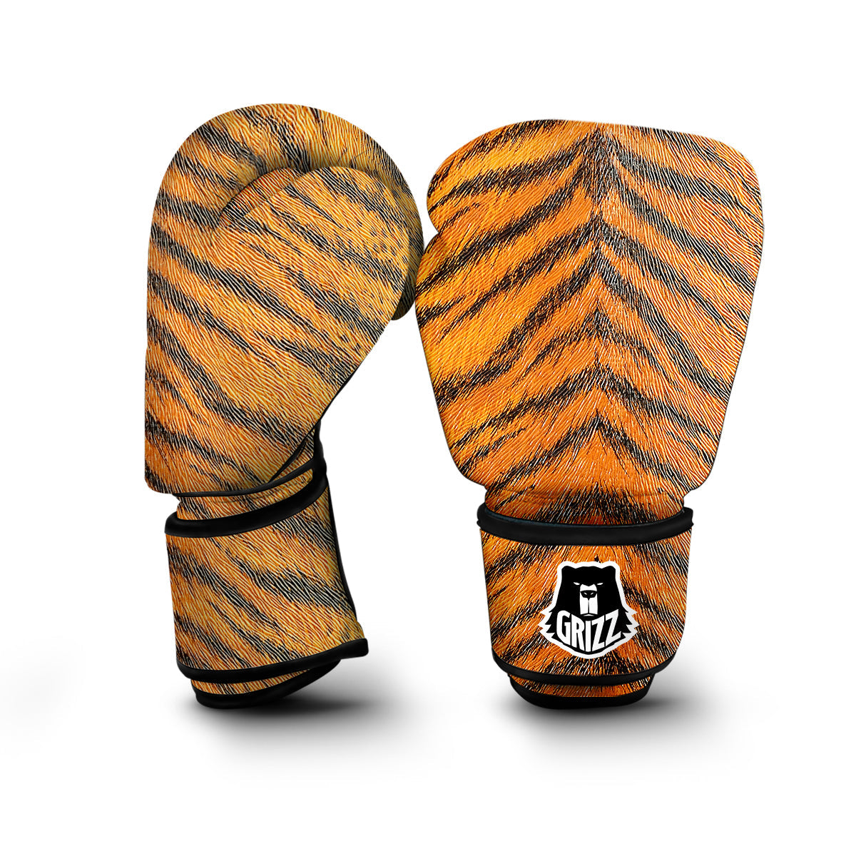 Tiger Skin Print Boxing Gloves-grizzshop