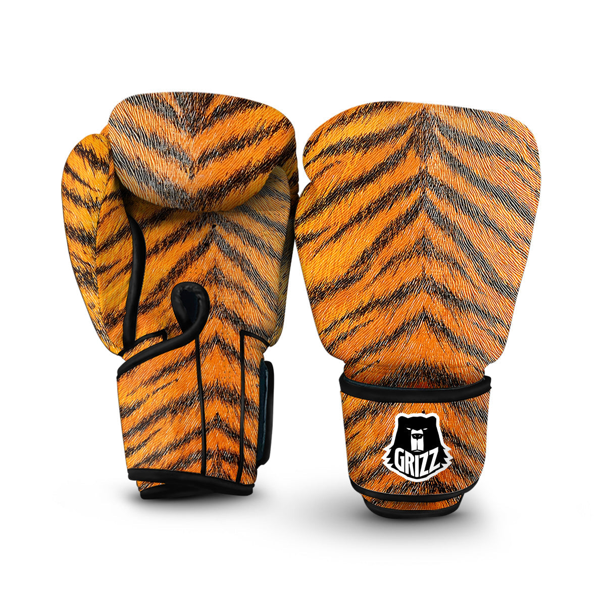 Tiger Skin Print Boxing Gloves-grizzshop