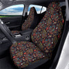 Tigers And Dragons Colorful Tattoo Print Pattern Car Seat Covers-grizzshop