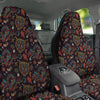 Tigers And Dragons Colorful Tattoo Print Pattern Car Seat Covers-grizzshop