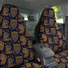 Tigers Head Tattoo Print Pattern Car Seat Covers-grizzshop