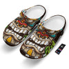 Tiki Hawaiian Print Clog-grizzshop