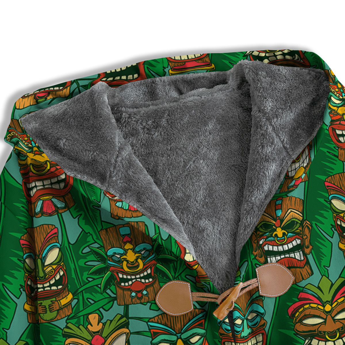 Tiki Hawaiian Print Pattern Men's Windbreaker Jacket-grizzshop