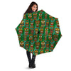 Tiki Wooden Print Pattern Umbrella-grizzshop