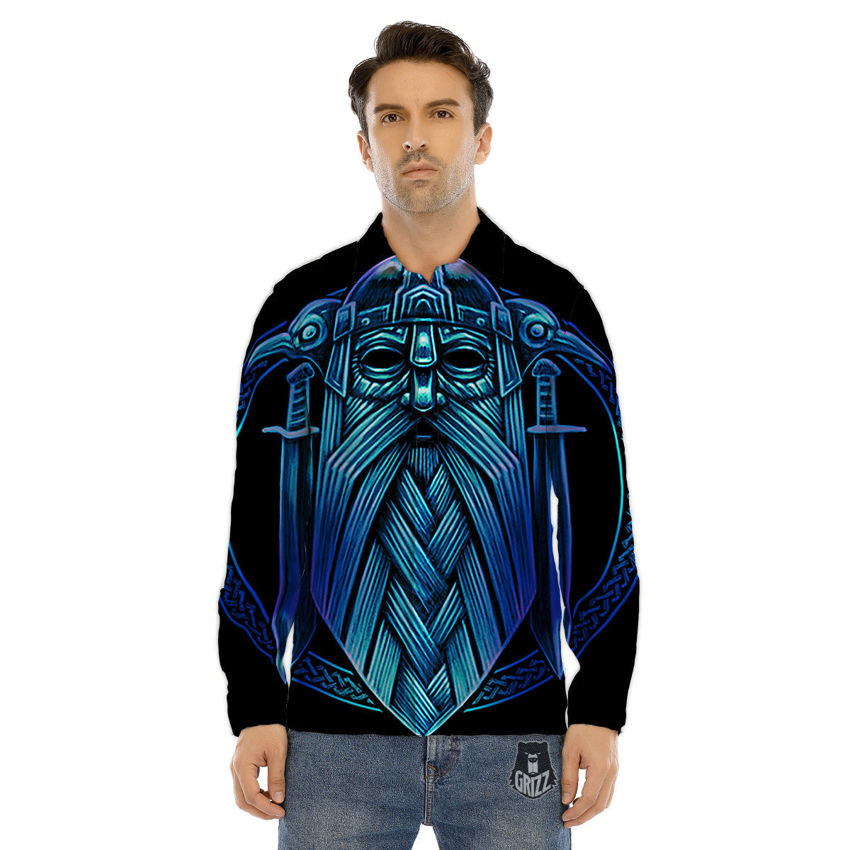 Toast And Jam Print Pattern Men's Dress Shirts-grizzshop