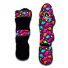 Toffee Candy Pattern Print Muay Thai Shin Guards-grizzshop