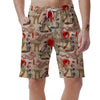 Tokyo Japanese Pattern Print Men's Shorts-grizzshop