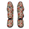 Tokyo Japanese Print Pattern Muay Thai Shin Guards-grizzshop