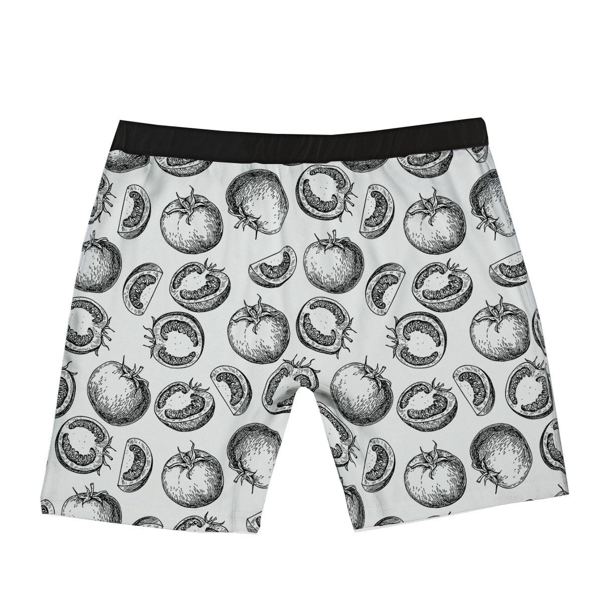 Tomato Hand Drawn Print Pattern Boxer Briefs-grizzshop