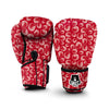 Tomato Hand Drawn Red Vegetable Print Pattern Boxing Gloves-grizzshop