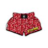 Tomato Hand Drawn Red Vegetable Print Pattern Muay Thai Boxing Shorts-grizzshop