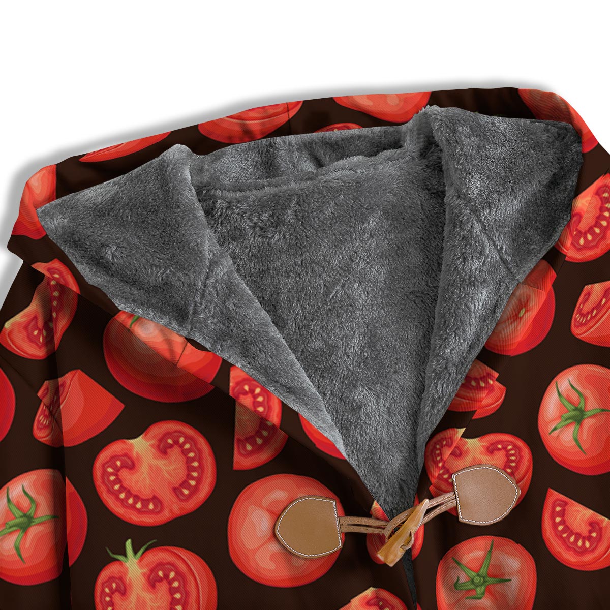 Tomatoes Red Print Pattern Men's Windbreaker Jacket-grizzshop