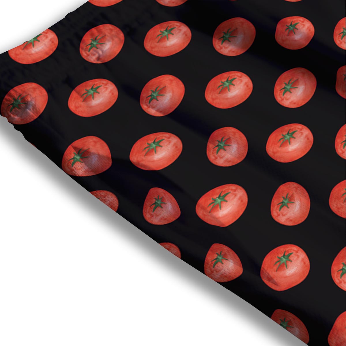 Tomatoes Red Ripe Print Pattern Mesh Shorts-grizzshop