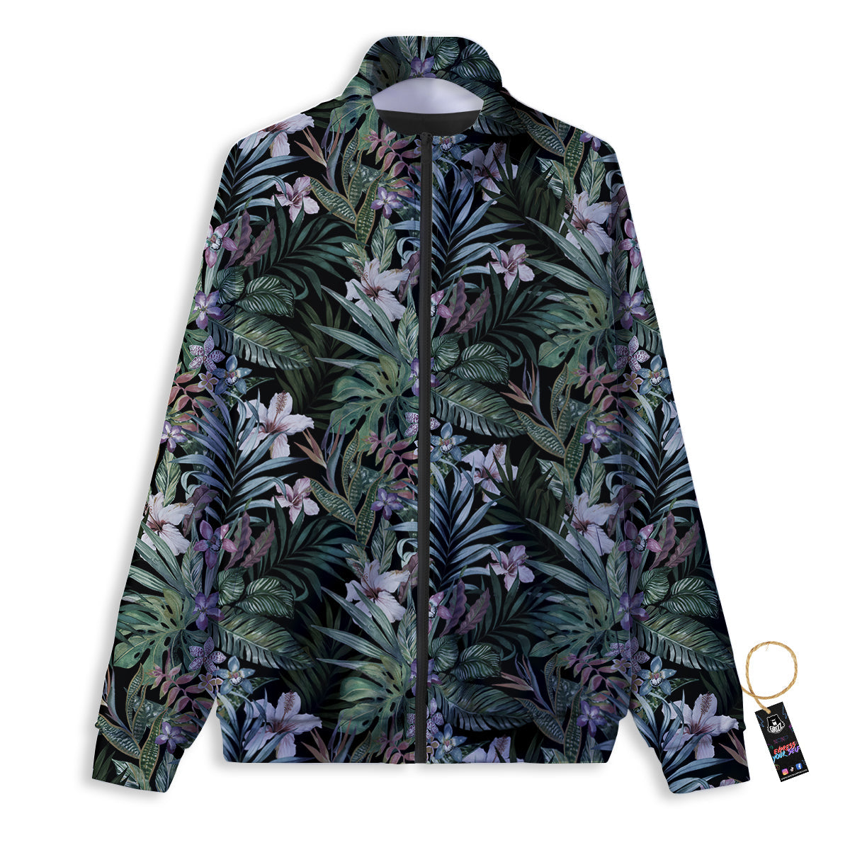 Tomatoes Red Ripe Print Pattern Track Jacket-grizzshop