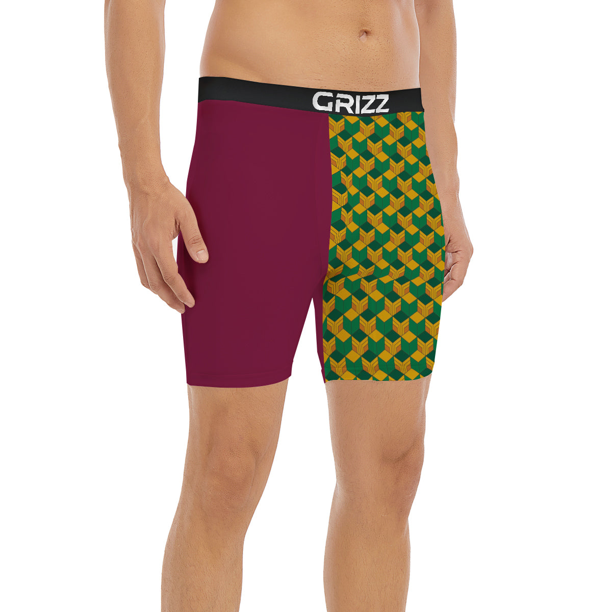 Tomioka Print Pattern Boxer Briefs-grizzshop