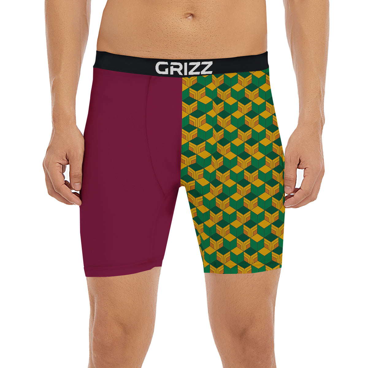 Tomioka Print Pattern Boxer Briefs-grizzshop