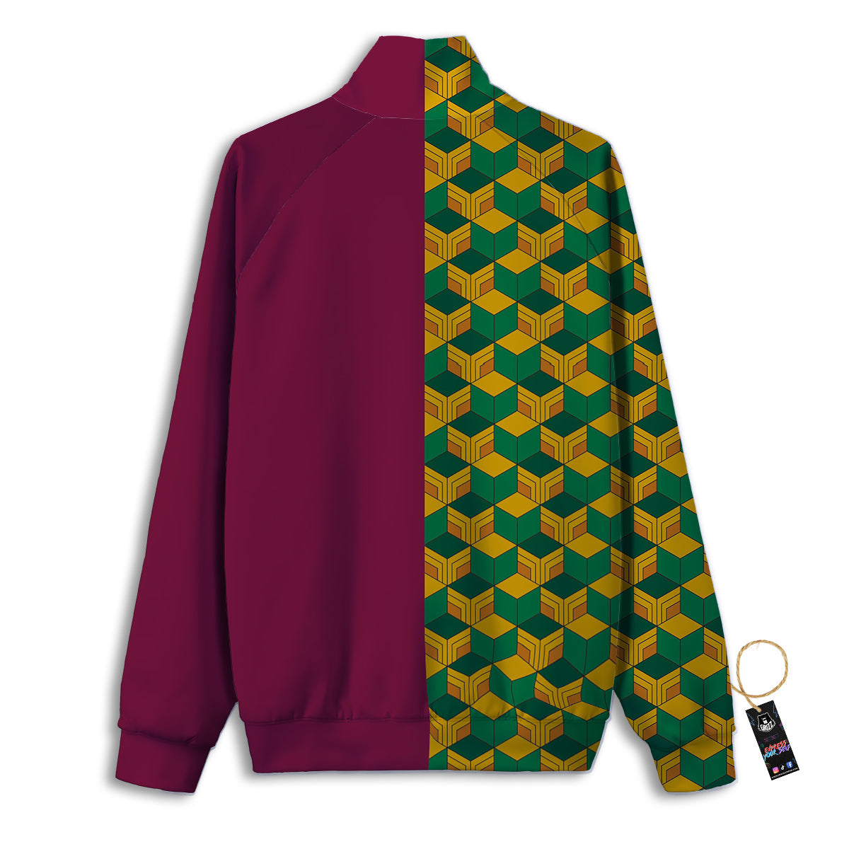 Tomioka Print Pattern Track Jacket-grizzshop