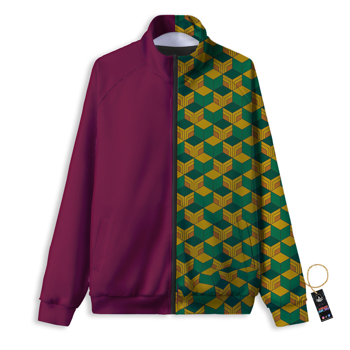 Tomioka Print Pattern Track Jacket-grizzshop