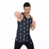 Tongue Gay Pride Print Pattern Men's Tank Top-grizzshop