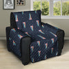 Tongue Gay Pride Print Pattern Recliner Protector-grizzshop