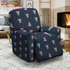 Tongue Gay Pride Print Pattern Recliner Slipcover-grizzshop