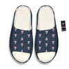 Tongue Gay Pride Print Pattern Sandals-grizzshop