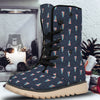 Tongue Gay Pride Print Pattern Snow Boots-grizzshop