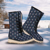 Tongue Gay Pride Print Pattern Snow Boots-grizzshop