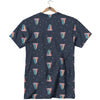 Tongue Gay Pride Print Pattern T-Shirt-grizzshop