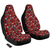 Totem Masks African Print Pattern Car Seat Covers-grizzshop