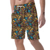 Totem Print Pattern Men's Shorts-grizzshop