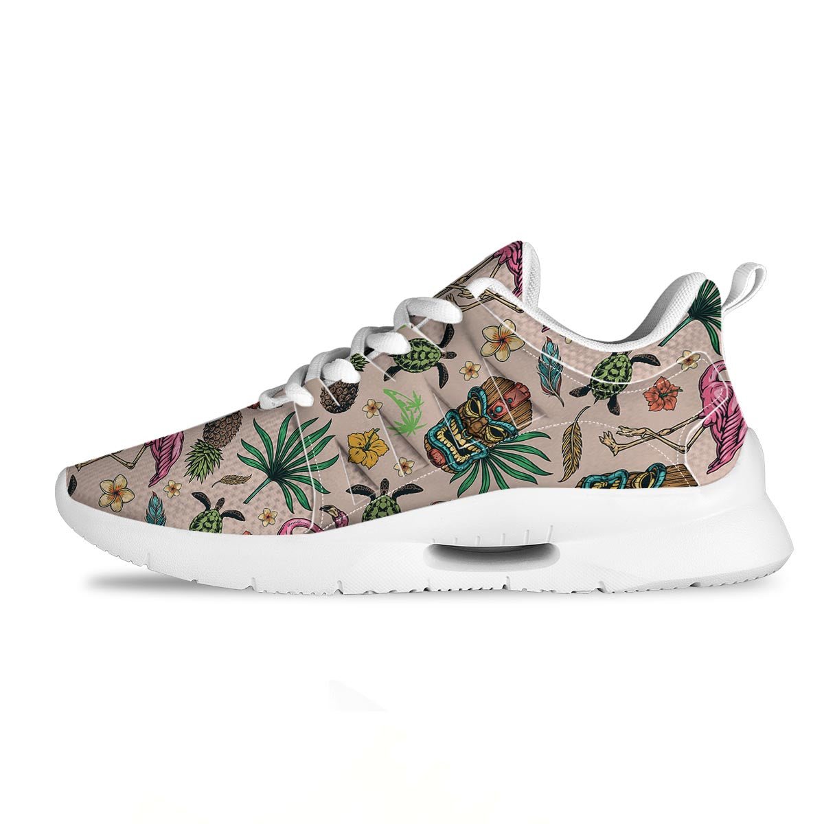 Totem Summer Print Pattern Tennis Shoes-grizzshop
