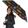 Totem Tiki Print Pattern Umbrella-grizzshop