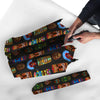 Totem Tiki Print Pattern Umbrella-grizzshop