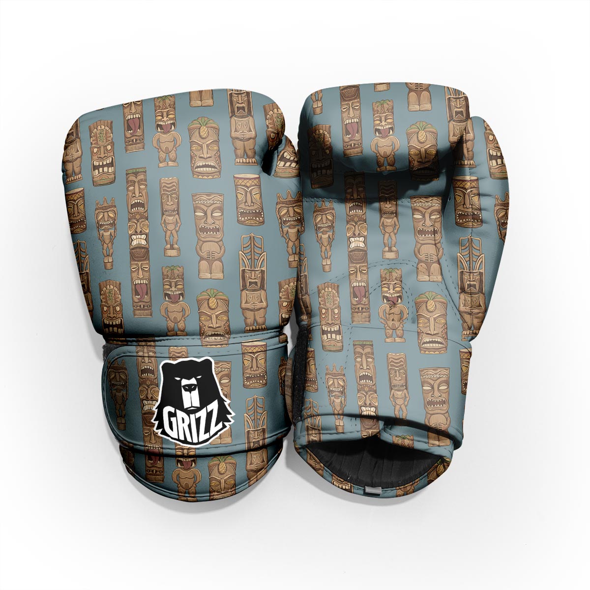 Totem Tribal Print Pattern Pro Boxing Glove