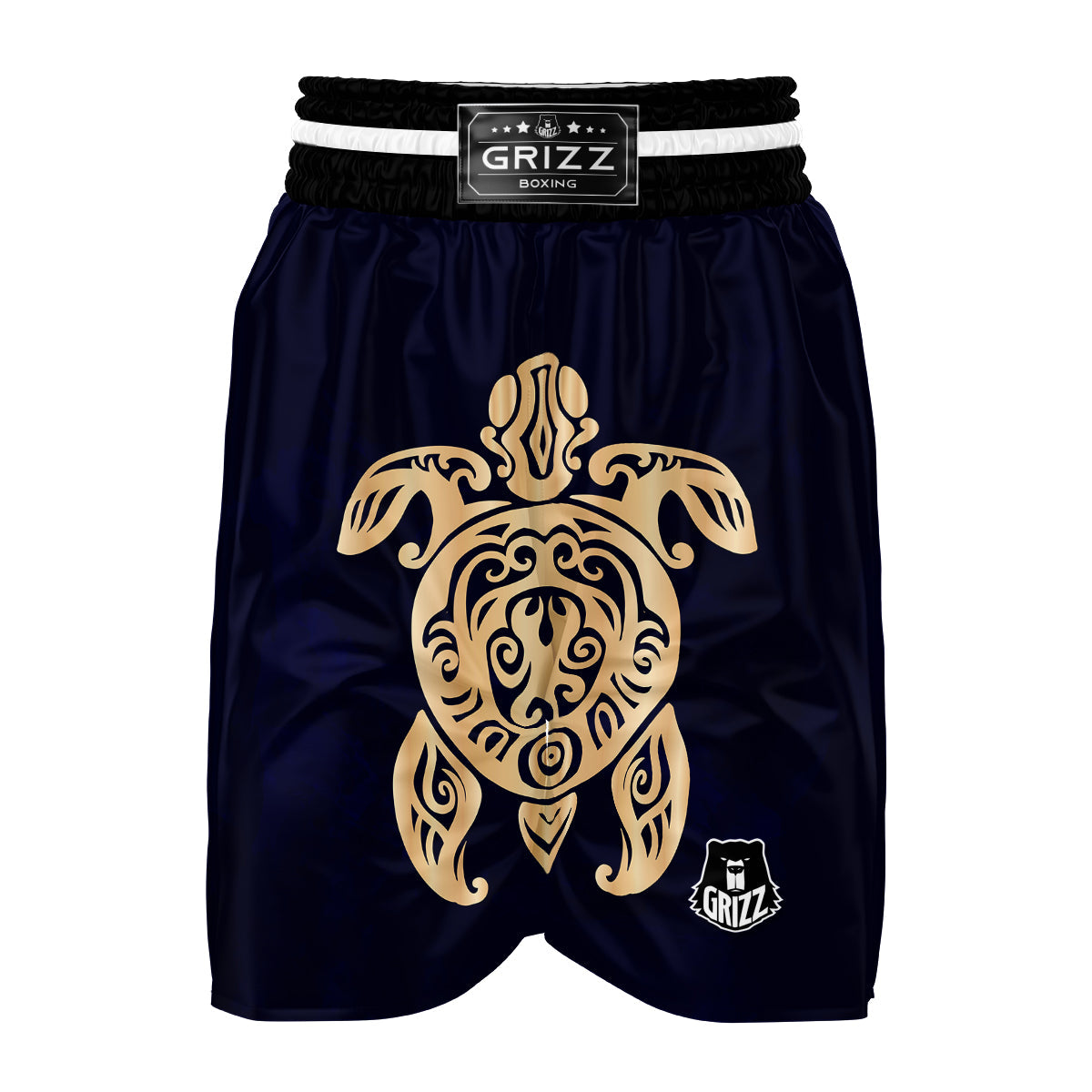 Totem Turtle Boxing Shorts-grizzshop