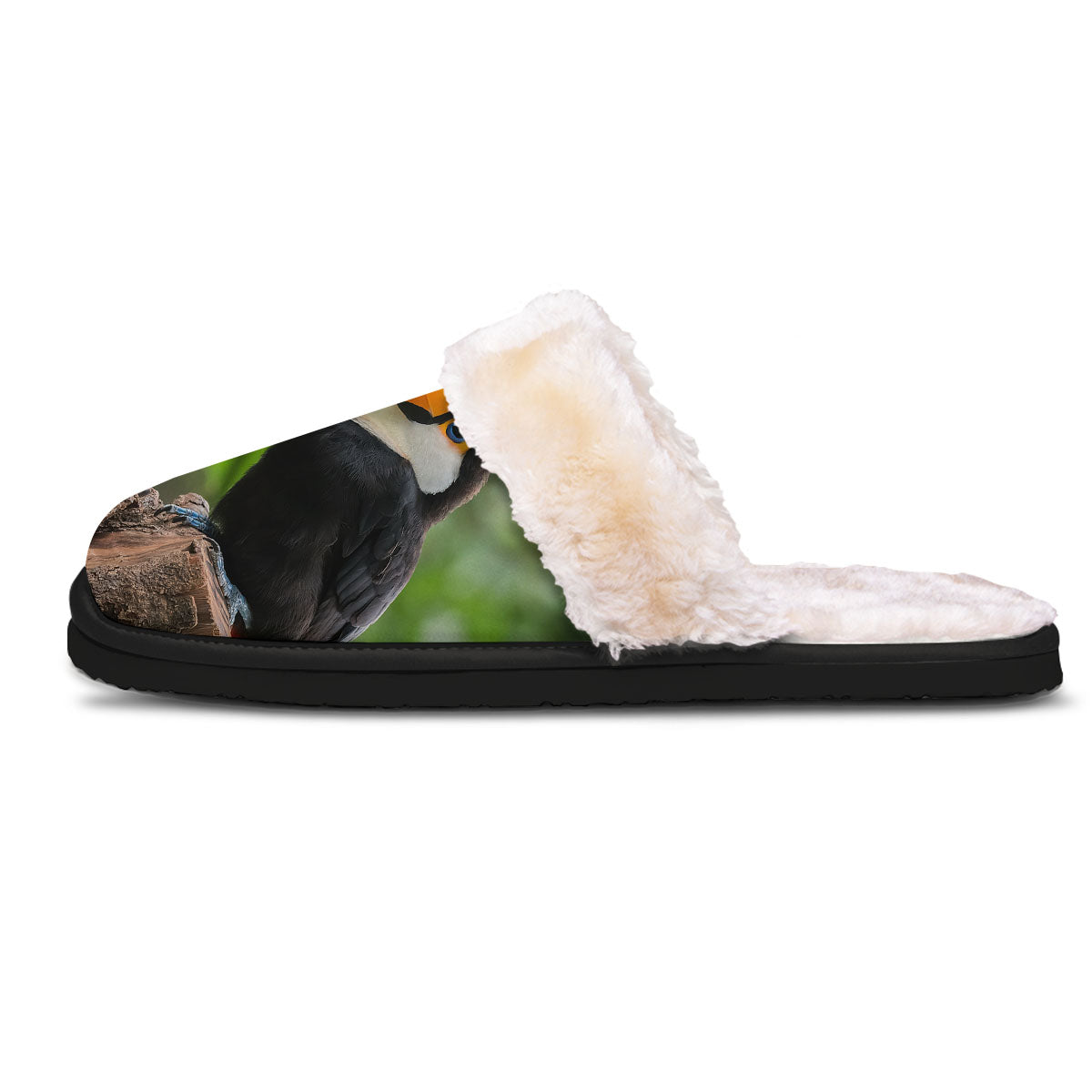 Toucan Aloha Keel-Billed Print Slippers-grizzshop
