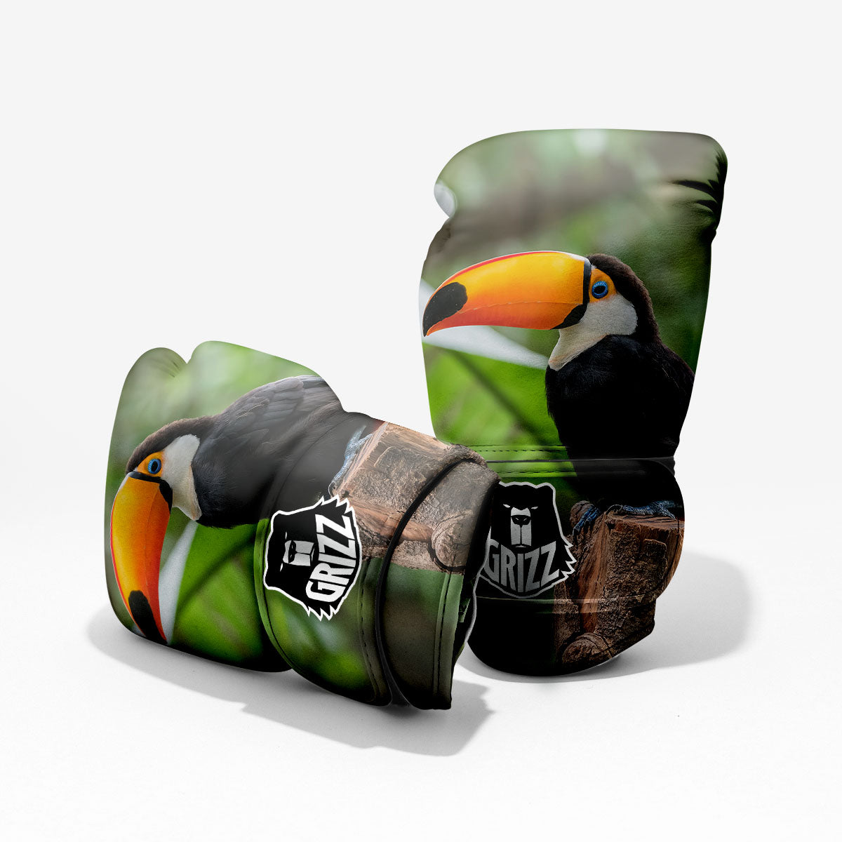 Toucan Aloha Keel-Billed Print Pro Boxing Glove