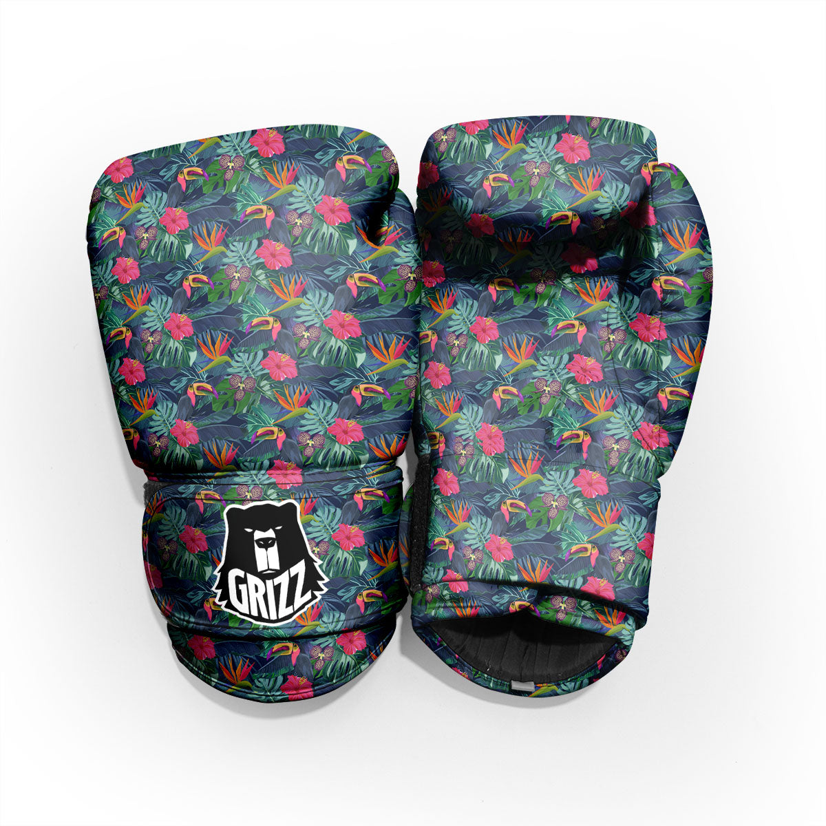 Toucan Exotic Tropical Print Pattern Pro Boxing Glove