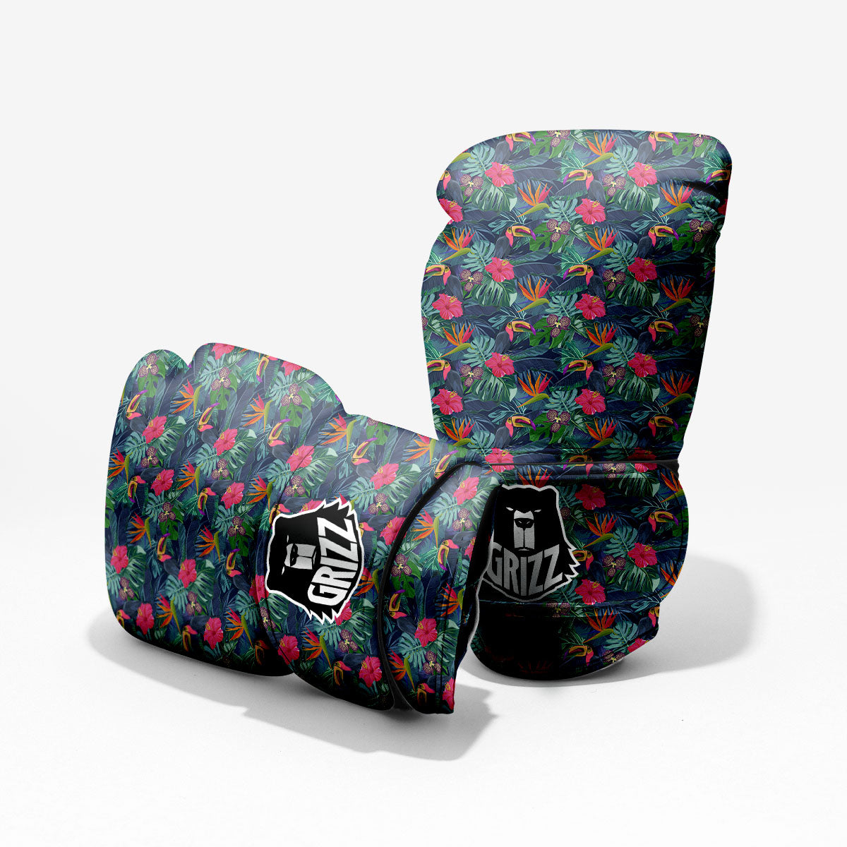 Toucan Exotic Tropical Print Pattern Pro Boxing Glove
