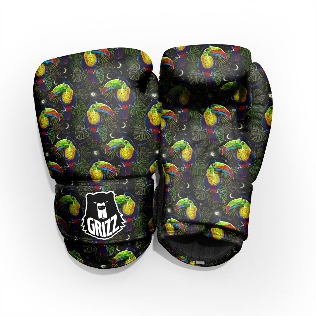 Toucan Keel Billed Tropical Print Pattern Pro Boxing Glove