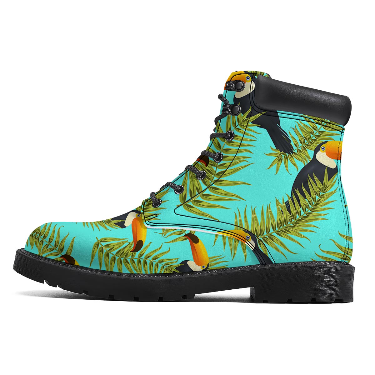 Toucan Toco Print Pattern Boots-grizzshop